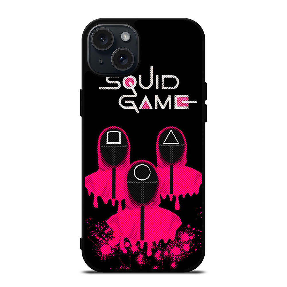 SQUID GAME GUARD NETFLIX iPhone 15 Plus Case Cover SQUID GAME GUARD NETFLIX iPhone 15 Plus Case Cover