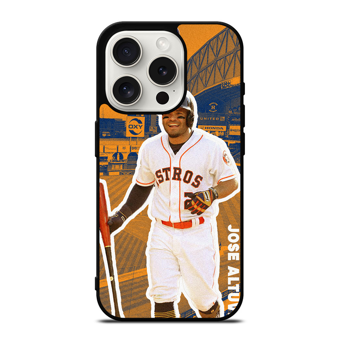 JOSE ALTUVE HOUSTON ASTROS MLB 2 iPhone 15 Pro Case Cover