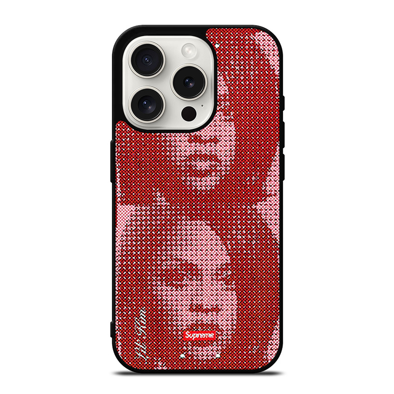 SUPREME LIL KIM RED iPhone 15 Pro Case Cover