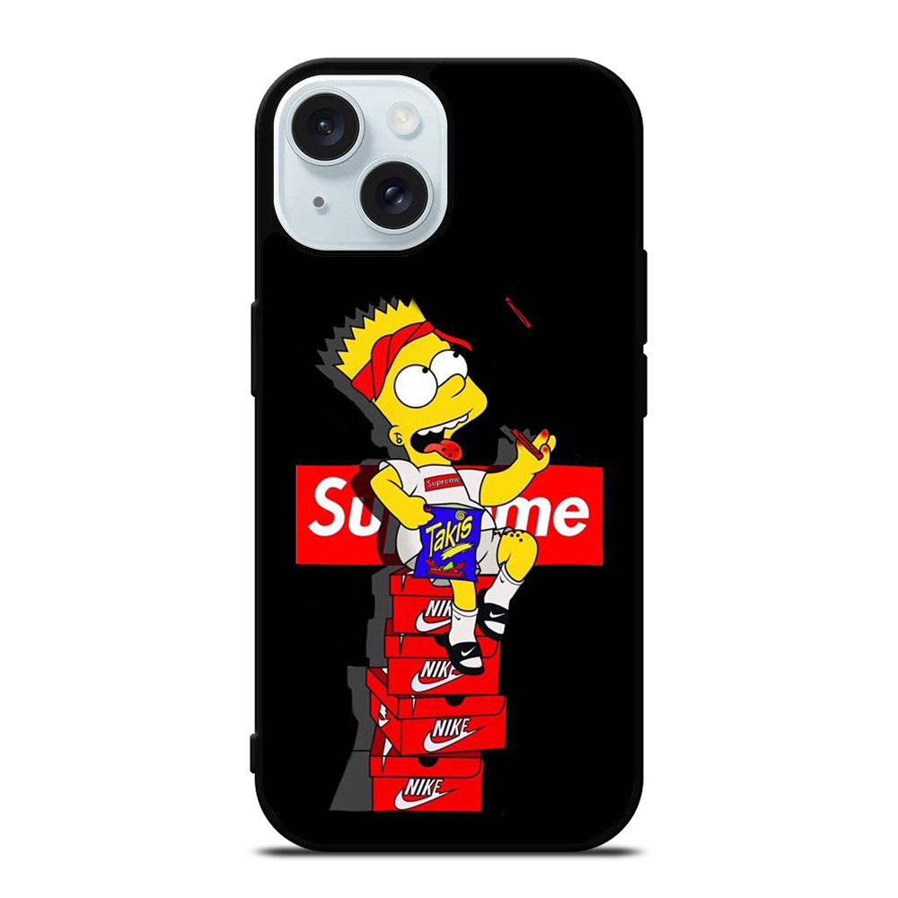 BART SIMPSONS SUPREME TAKIS CHIPS iPhone 15 Case Cover