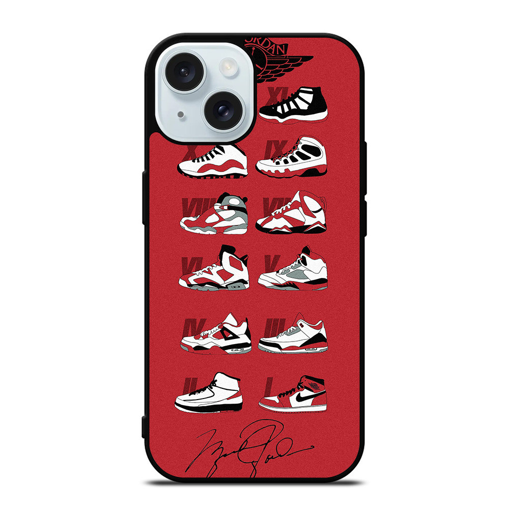 NIKE AIR JORDAN EVOLUTION iPhone 15 Case Cover NIKE AIR JORDAN EVOLUTION iPhone 15 Case Cover