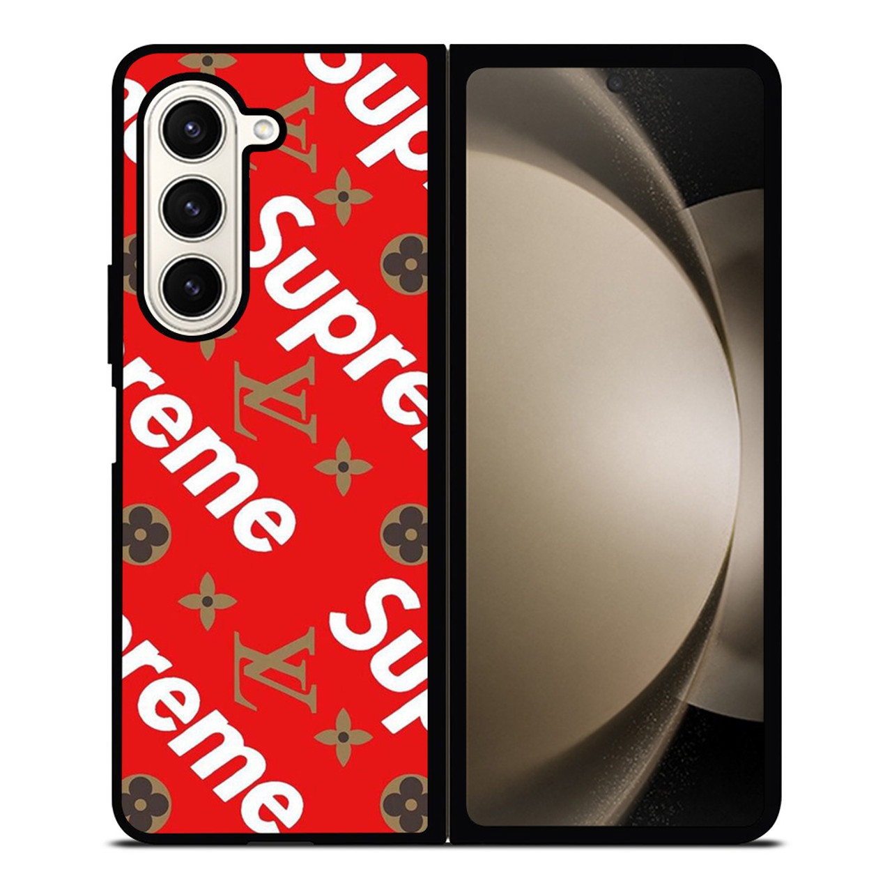 louis vuitton x supreme phone case