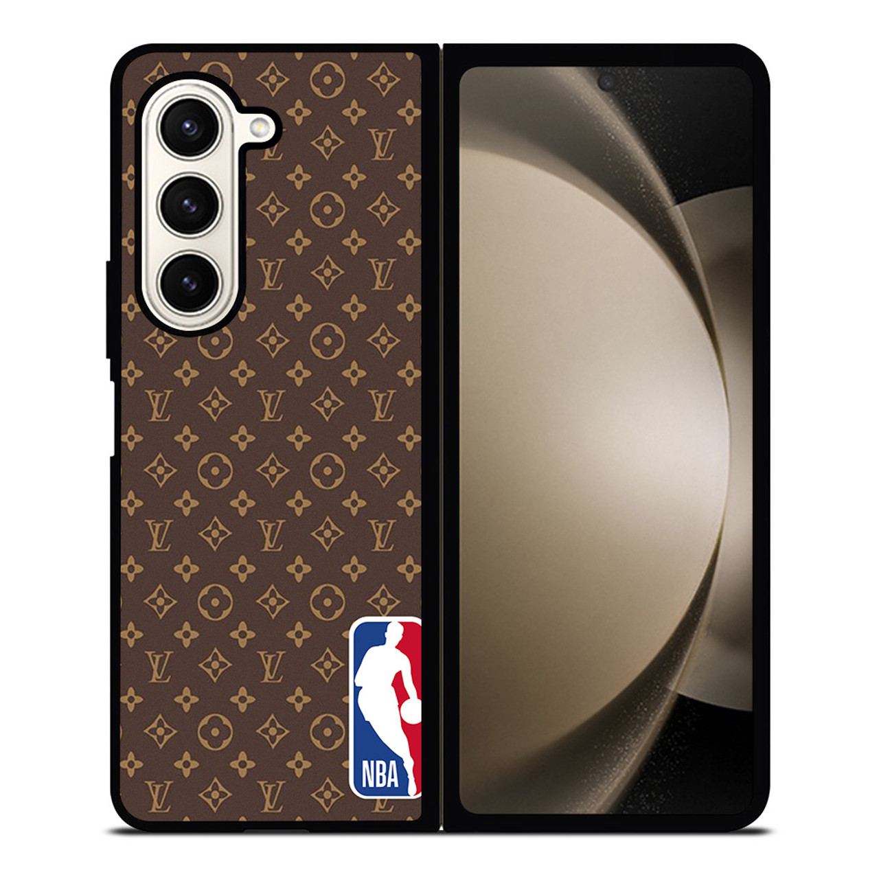 NBA BASKETBALL X LOUIS VUITTON 2 Samsung Galaxy Z Fold 5 Case Cover