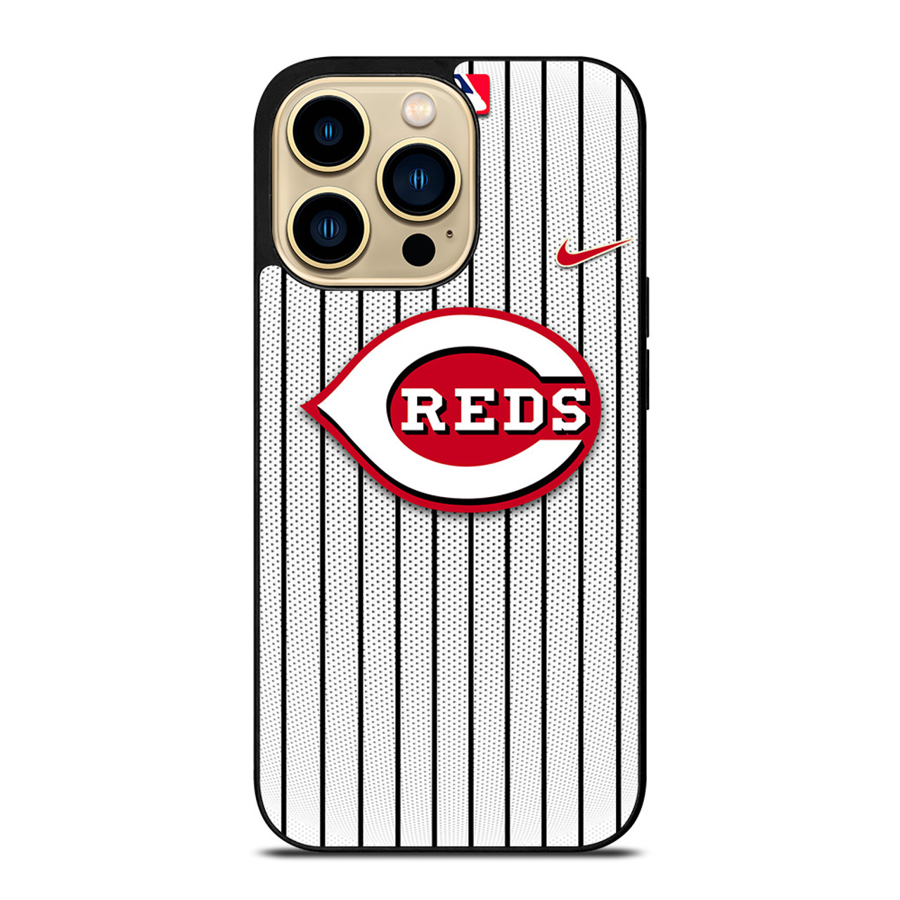 CINCINNATI REDS MLB BASEBALL NIKE iPhone 14 Pro Case Cover