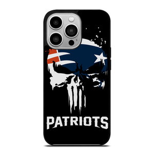 THE PUNISHER X NEW ENGLAND PATRIOTS NFL FOOTBALL iPhone 14 Pro Case Cover