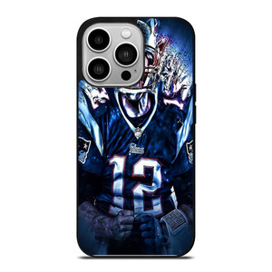 TOM BRADY NEW ENGLAND PATRIOTS NFL iPhone 14 Pro Case Cover