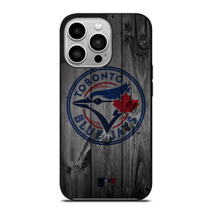 TORONTO BLUE JAYS BASEBALL MLB WOOD LOGO iPhone 14 Pro Case Cover