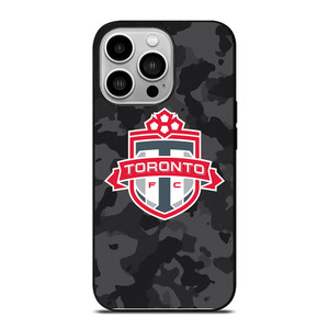 TORONTO FC MLS BLACK CAMO iPhone 14 Pro Case Cover