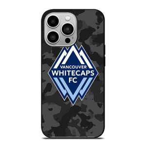 VANCOUVER WHITECAPS FC BLACK CAMO iPhone 14 Pro Case Cover
