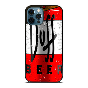 DUFF BEER THE SIMPSONS CARTOON 3 iPhone 12 Pro Max Case Cover