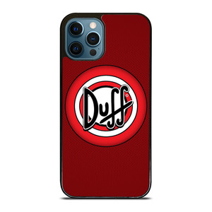 DUFF BEER THE SIMPSONS LOGO iPhone 12 Pro Max Case Cover