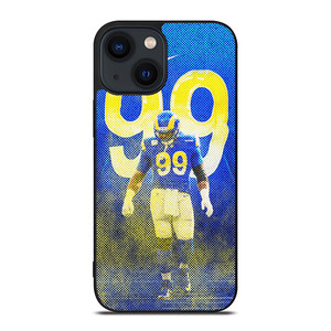 AARON DONALD 99 LOS ANGELES RAMS NFL FOOTBALL iPhone 14 Plus Case Cover AARON DONALD 99 LOS ANGELES RAMS NFL FOOTBALL iPhone 14 Plus Case Cover