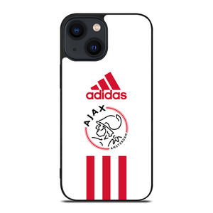 AJAX AMSTERDAM FC ADIDAS STRIPES iPhone 14 Plus Case Cover