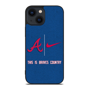ATLANTA BRAVES NIKE MLB BASEBALL iPhone 14 Plus Case Cover ATLANTA BRAVES NIKE MLB BASEBALL iPhone 14 Plus Case Cover