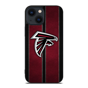 ATLANTA FALCONS NFL METAL STRIPE iPhone 14 Plus Case Cover ATLANTA FALCONS NFL METAL STRIPE iPhone 14 Plus Case Cover