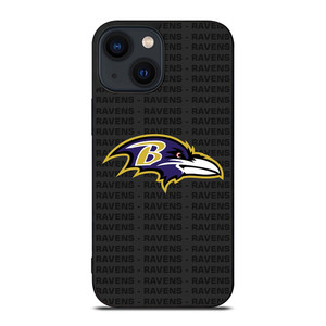 BALTIMORE RAVENS FOOTBALL TEXT iPhone 14 Plus Case Cover