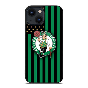 BOSTON CELTICS NBA USA FLAG iPhone 14 Plus Case Cover