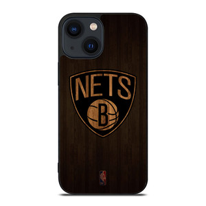 BROOKLYN NETS BASKETBALL COURT NBA iPhone 14 Plus Case Cover