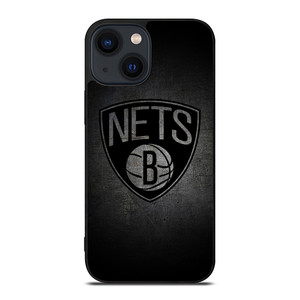 BROOKLYN NETS NBA GRUNGE iPhone 14 Plus Case Cover