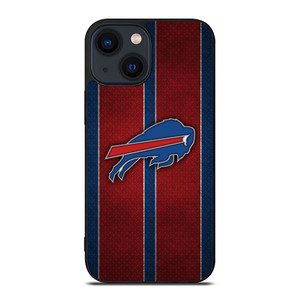BUFFALO BILLS NFL METAL STRIPE iPhone 14 Plus Case Cover