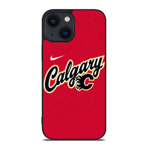 CALGARY FLAMES NHL HOCKEY NIKE iPhone 14 Plus Case Cover CALGARY FLAMES NHL HOCKEY NIKE iPhone 14 Plus Case Cover
