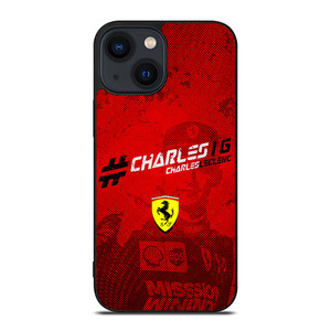 CHARLES LECLERC FERRARI FORMULA ONE F1 RACING 5 iPhone 14 Plus Case Cover