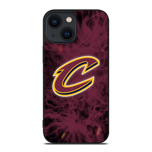 CLEVELAND CAVALIERS BASKETBALL NBA FIRE iPhone 14 Plus Case Cover CLEVELAND CAVALIERS BASKETBALL NBA FIRE iPhone 14 Plus Case Cover