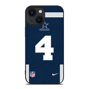 DALLAS COWBOYS DAK PRESCOTT 4 NFL NIKE iPhone 14 Plus Case Cover DALLAS COWBOYS DAK PRESCOTT 4 NFL NIKE iPhone 14 Plus Case Cover