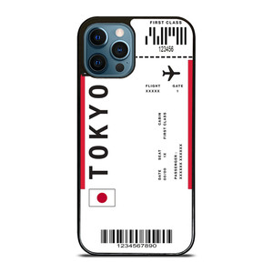 FLIGHT TICKETS JAPAN iPhone 12 Pro Max Case Cover FLIGHT TICKETS JAPAN iPhone 12 Pro Max Case Cover