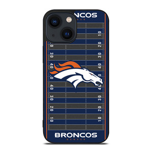 DENVER BRONCOS FOOTBALL FIELD iPhone 14 Plus Case Cover DENVER BRONCOS FOOTBALL FIELD iPhone 14 Plus Case Cover