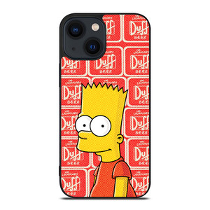 DUFF BEER BART SIMPSONS iPhone 14 Plus Case Cover