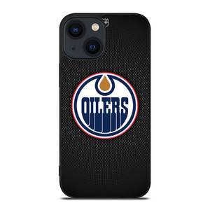 EDMONTON OILERS HOCKEY NHL LOGO iPhone 14 Plus Case Cover EDMONTON OILERS HOCKEY NHL LOGO iPhone 14 Plus Case Cover
