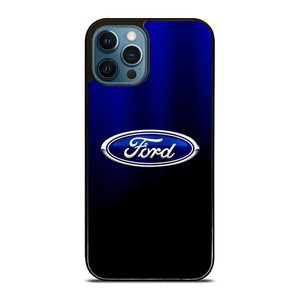 FORD CAR BLUE LOGO iPhone 12 Pro Max Case Cover