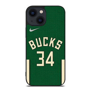 GIANNIS ANTETOKOUNMPO MILWAUKEE BUCKS NIKE NBA 2021-22 iPhone 14 Plus Case Cover