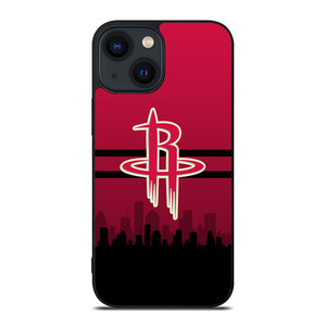 HOUSTON ROCKETS NBA SKYLINE iPhone 14 Plus Case Cover