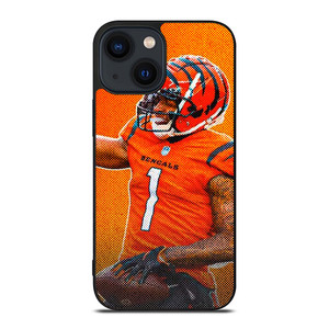 JAMARR CHASE CINCINNATI BENGALS NFL FOOTBALL 2 iPhone 14 Plus Case Cover JAMARR CHASE CINCINNATI BENGALS NFL FOOTBALL 2 iPhone 14 Plus Case Cover
