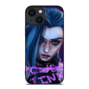 JINX ARCANE LEAGUE OF LEGENDS iPhone 14 Plus Case Cover JINX ARCANE LEAGUE OF LEGENDS iPhone 14 Plus Case Cover