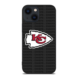 KANSAS CITY CHIEFS FOOTBALL TEXT iPhone 14 Plus Case Cover