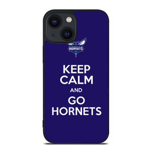 KEEP CALM AND GO CHARLOTTE HORNETS iPhone 14 Plus Case Cover