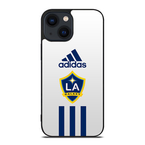 LA GALAXY ADIDAS STRIPES iPhone 14 Plus Case Cover LA GALAXY ADIDAS STRIPES iPhone 14 Plus Case Cover
