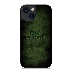 LACOSTE LEATHER iPhone 14 Plus Case Cover LACOSTE LEATHER iPhone 14 Plus Case Cover