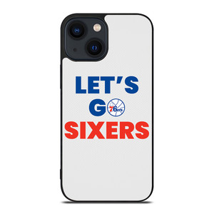 LETS GO PHILADELPHIA 76ERS NBA BASKETBALL iPhone 14 Plus Case Cover LETS GO PHILADELPHIA 76ERS NBA BASKETBALL iPhone 14 Plus Case Cover