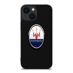 MASERATI LOGO CARBON FIBER iPhone 14 Plus Case Cover MASERATI LOGO CARBON FIBER iPhone 14 Plus Case Cover