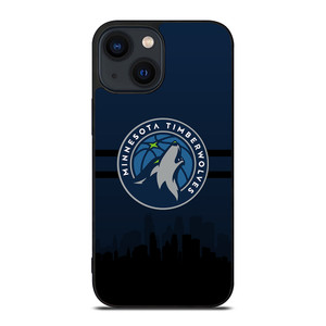 MINNESOTA TIMBERWOLVES NBA SKYLINE iPhone 14 Plus Case Cover MINNESOTA TIMBERWOLVES NBA SKYLINE iPhone 14 Plus Case Cover