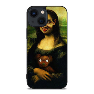 MONA LISA PAINTING MR BEAN iPhone 14 Plus Case Cover MONA LISA PAINTING MR BEAN iPhone 14 Plus Case Cover