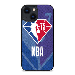 NBA BASKETBALL 75 ANNIVERSARY iPhone 14 Plus Case Cover NBA BASKETBALL 75 ANNIVERSARY iPhone 14 Plus Case Cover