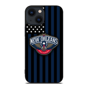 NEW ORLEANS NBA USA FLAG iPhone 14 Plus Case Cover