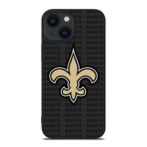 NEW ORLEANS SAINTS FOOTBALL TEXT iPhone 14 Plus Case Cover NEW ORLEANS SAINTS FOOTBALL TEXT iPhone 14 Plus Case Cover
