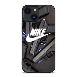 NIKE HAND GUN REVOLVER iPhone 14 Plus Case Cover NIKE HAND GUN REVOLVER iPhone 14 Plus Case Cover
