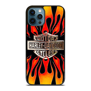 HARLAY DAVIDSON MOTOR FIRE LOGO iPhone 12 Pro Max Case Cover